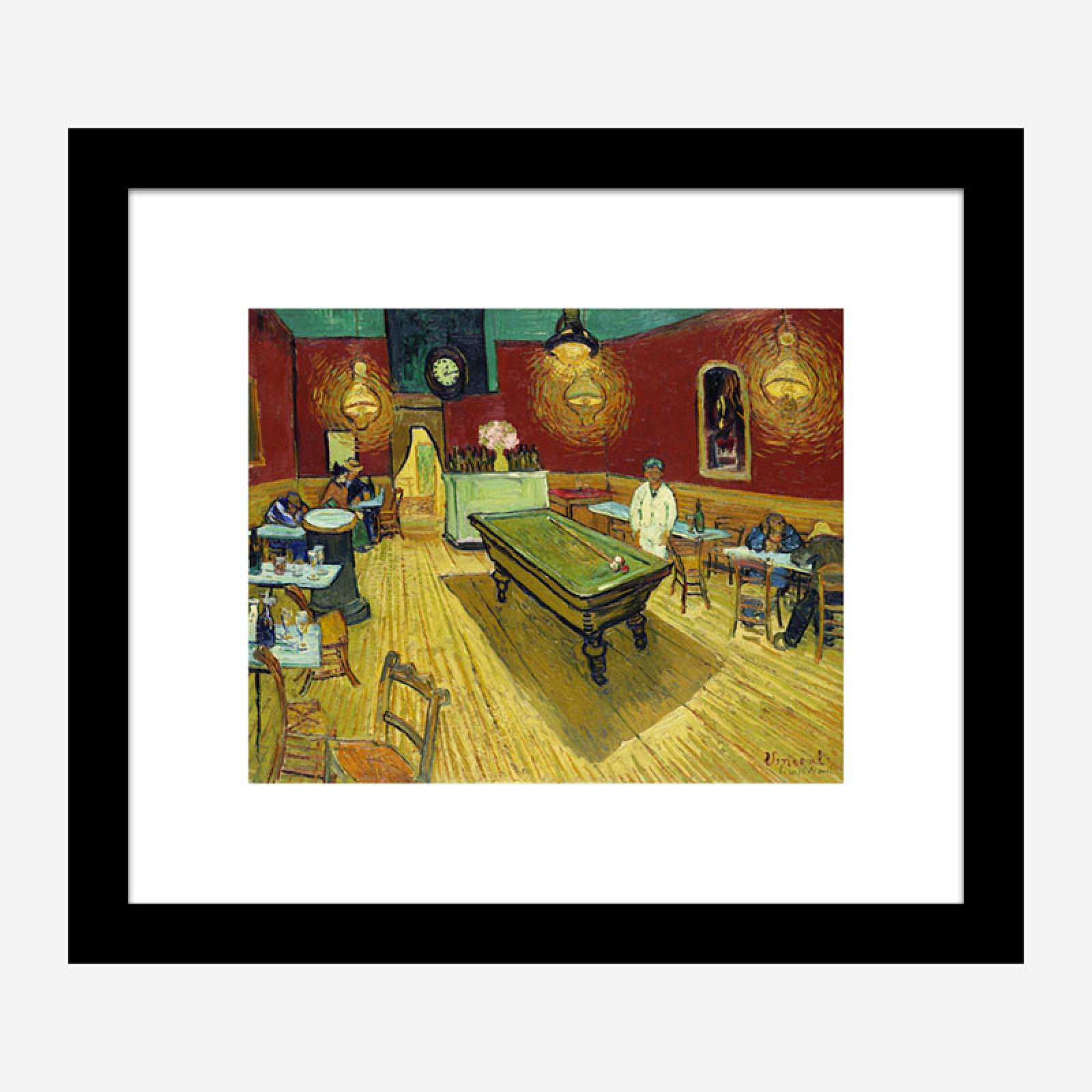 Le cafe de nuit by Vincent Van Gogh Art Print Le cafe de nuit by Vincent Van Gogh Art Print
