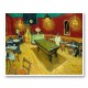 Le cafe de nuit by Vincent Van Gogh Art Print