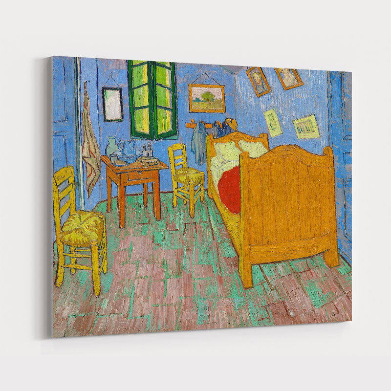 The Bedroom by Vincent Van Gogh Art Print