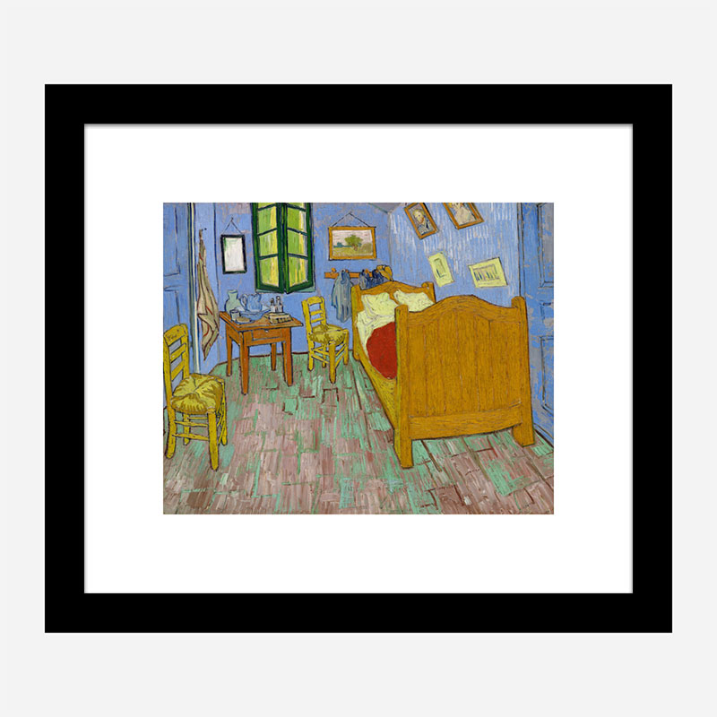 The Bedroom by Vincent Van Gogh Art Print