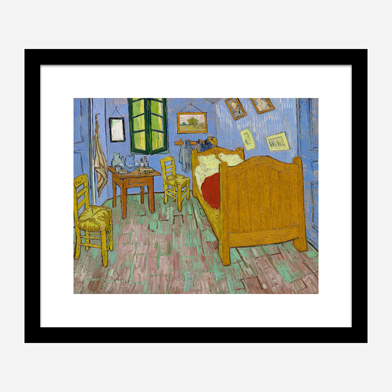 The Bedroom by Vincent Van Gogh Art Print