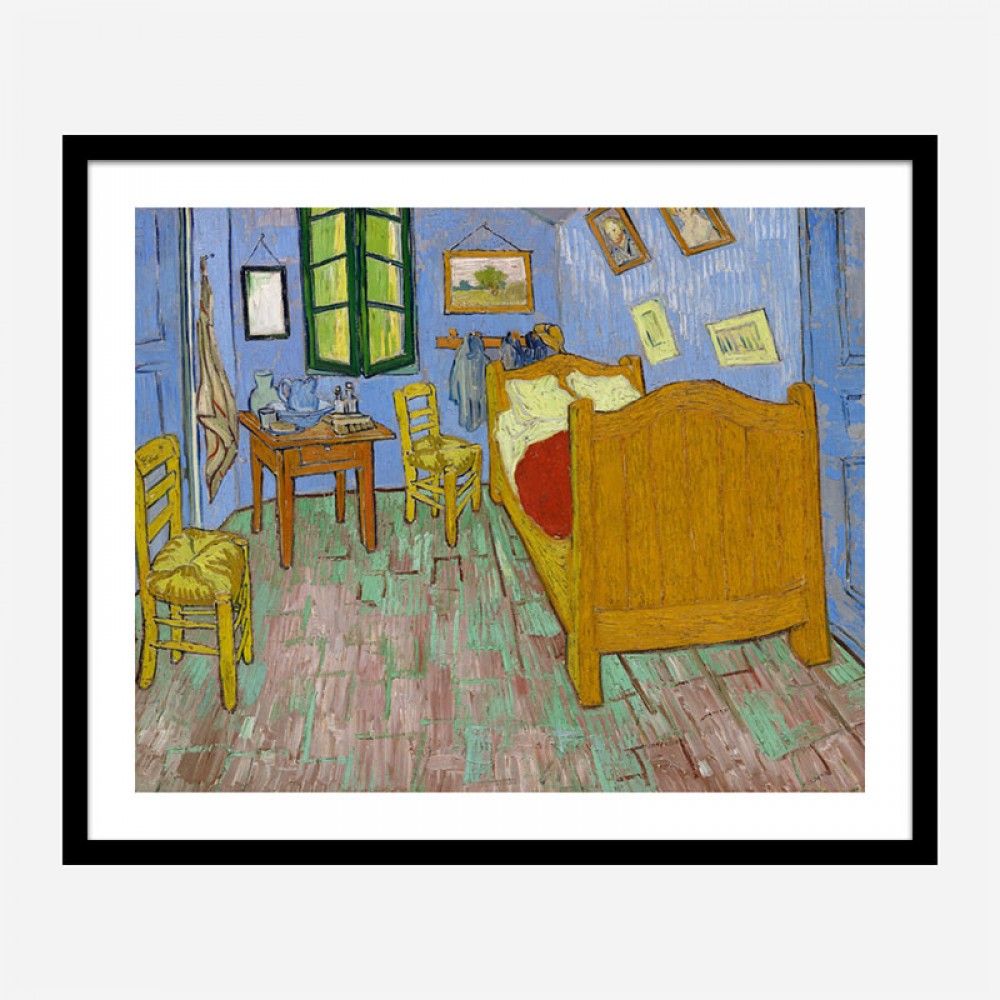 The Bedroom by Vincent Van Gogh Art Print