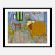 The Bedroom by Vincent Van Gogh Art Print