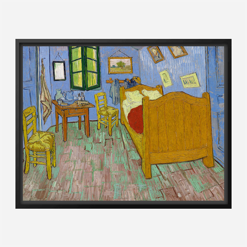 The Bedroom by Vincent Van Gogh Art Print