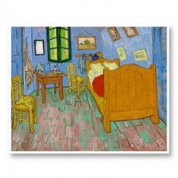 The Bedroom by Vincent Van Gogh Art Print