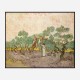 Women Picking Olives by Vincent Van Gogh Art Print