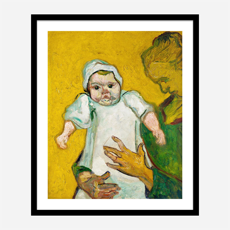 Madame Roulin and Her Baby by Vincent Van Gogh Art Print