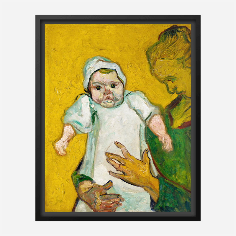 Madame Roulin and Her Baby by Vincent Van Gogh Art Print