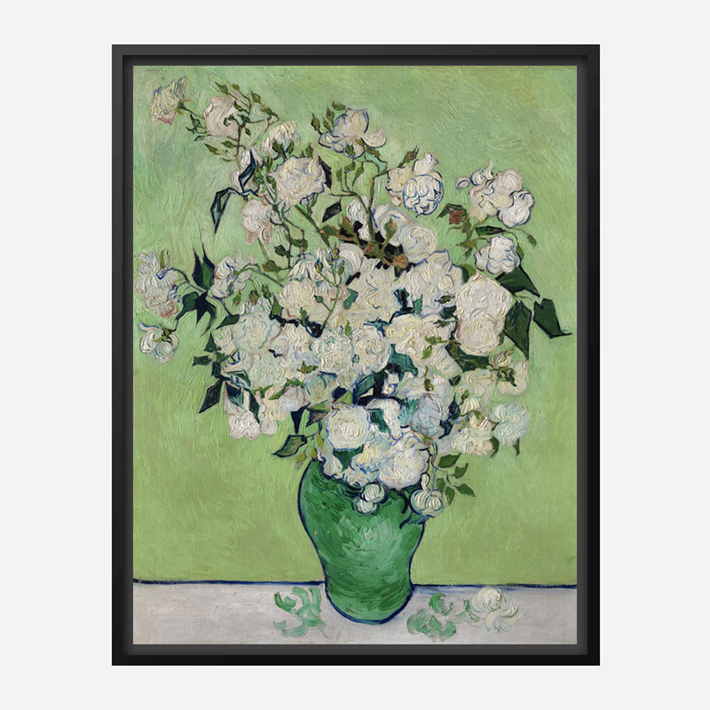 Roses by Vincent Van Gogh Art Print