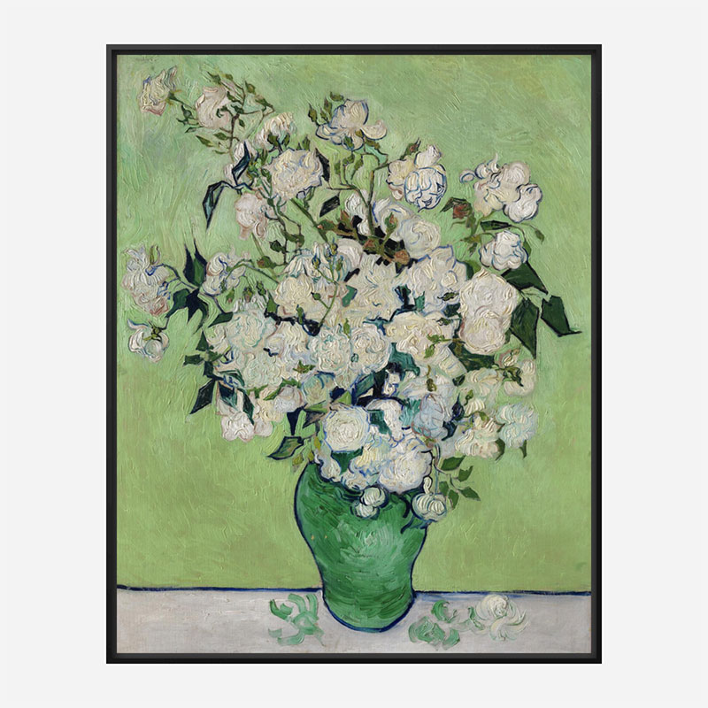 Roses by Vincent Van Gogh Art Print