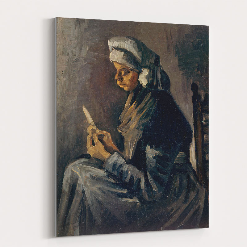 The Potato Peeler by Vincent Van Gogh Art Print The Potato Peeler by Vincent Van Gogh Art Print