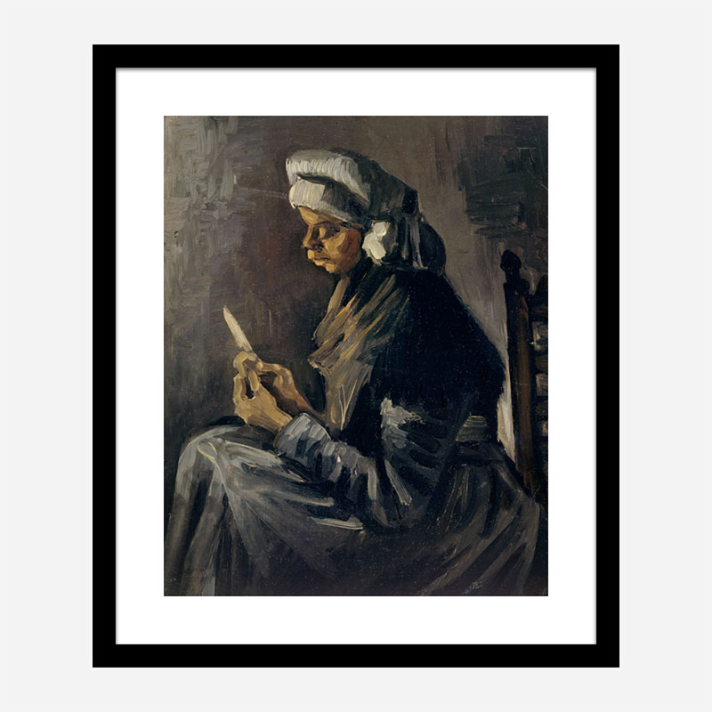The Potato Peeler by Vincent Van Gogh Art Print The Potato Peeler by Vincent Van Gogh Art Print