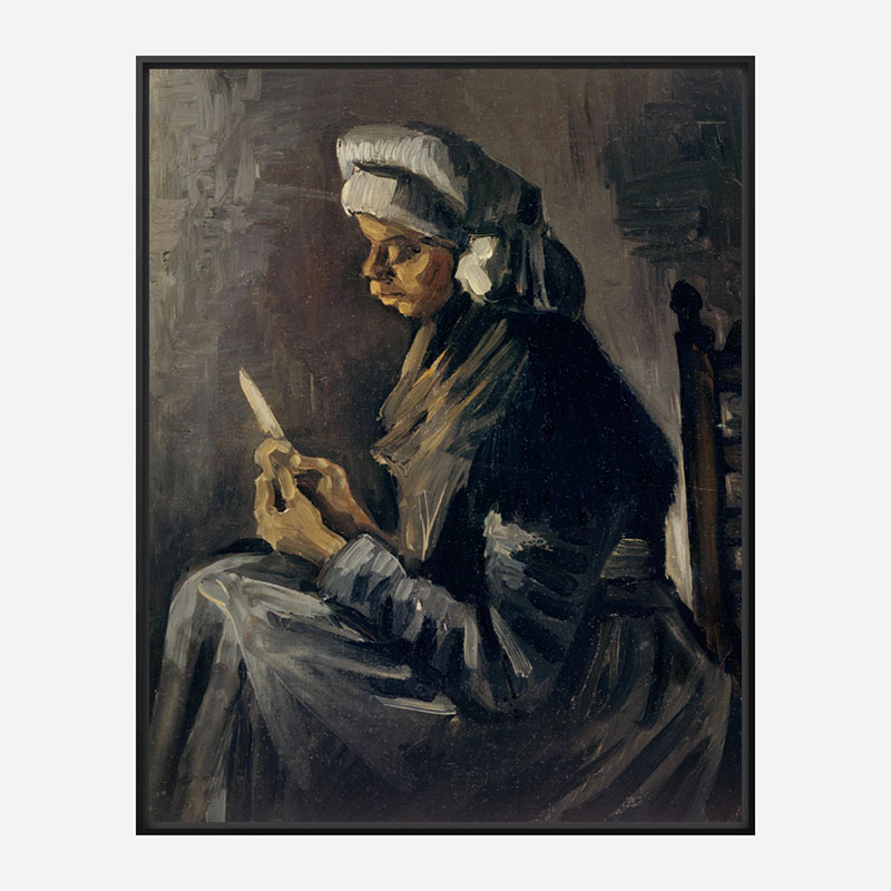 The Potato Peeler by Vincent Van Gogh Art Print The Potato Peeler by Vincent Van Gogh Art Print