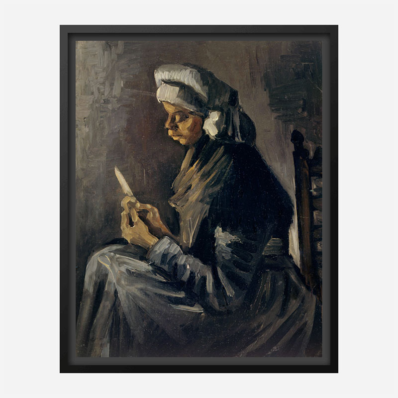The Potato Peeler by Vincent Van Gogh Art Print The Potato Peeler by Vincent Van Gogh Art Print