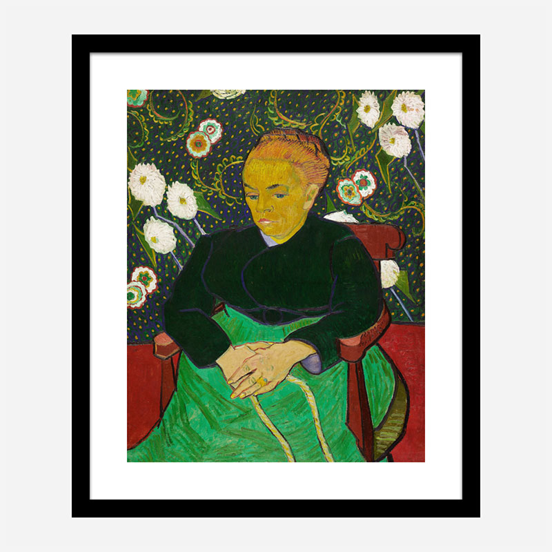 The Berceuse by Vincent Van Gogh Art Print