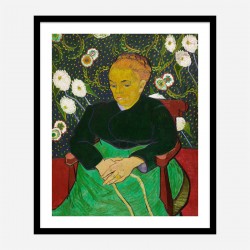 The Berceuse by Vincent Van Gogh Art Print