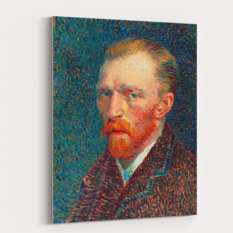 Self-Portrait 1887 by Vincent Van Gogh Art Print