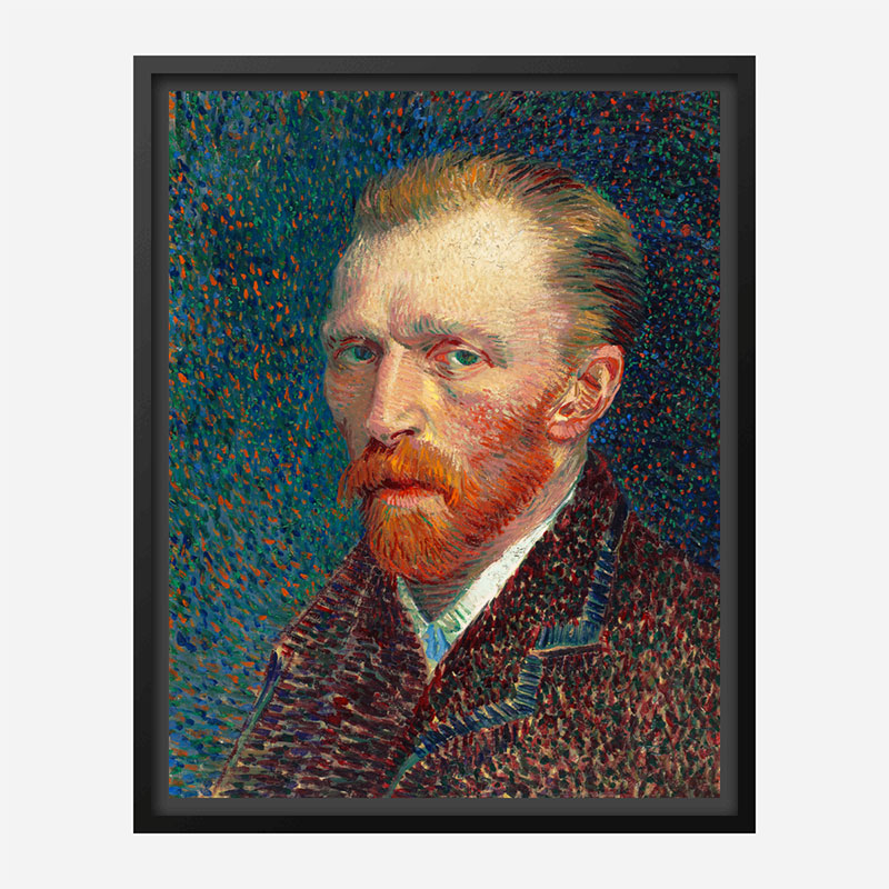 Self-Portrait 1887 by Vincent Van Gogh Art Print