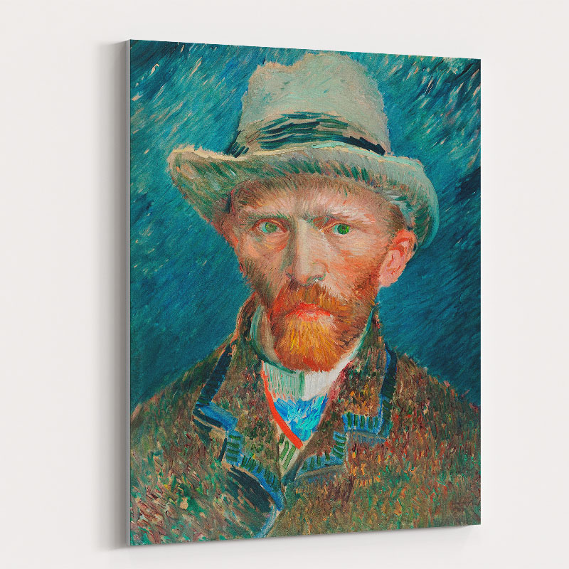 Self-Portrait 1888 by Vincent Van Gogh Art Print