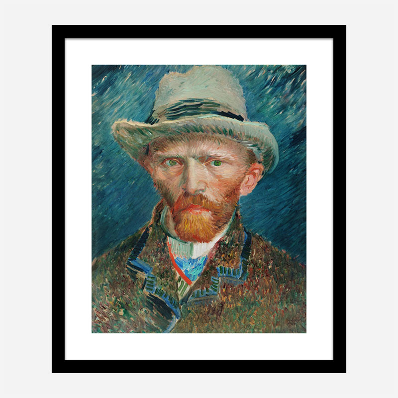 Self-Portrait 1888 by Vincent Van Gogh Art Print