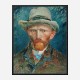 Self-Portrait 1888 by Vincent Van Gogh Art Print