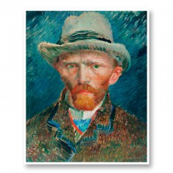 Self-Portrait 1888 by Vincent Van Gogh Art Print