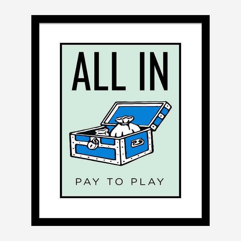 All In Art Print