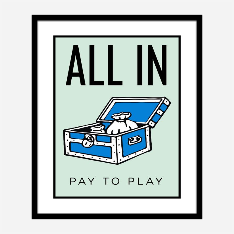 All In Art Print