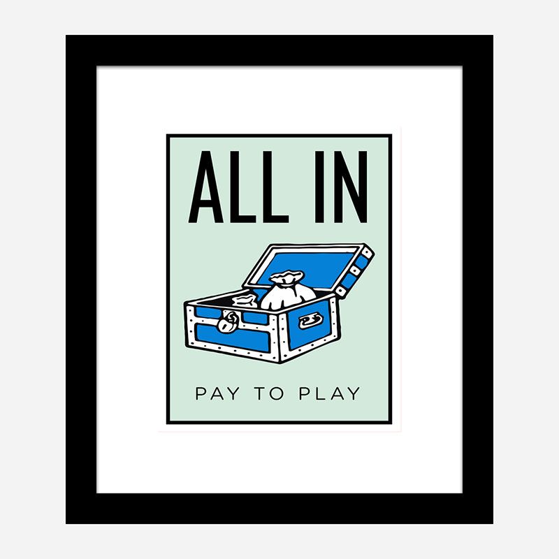 All In Art Print