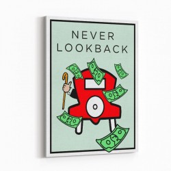 Never Look Back Art Print