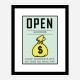 Open 24 hours Art Print