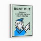 Rent Is Due Art Print