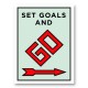 Set Goals Art Print