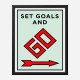 Set Goals Art Print