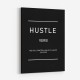 Hustle Motivational Art Print