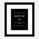 Hustle Motivational Art Print