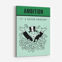 Ambition Motivational Art Print