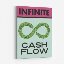 Cash Flow Motivational Art Print