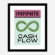 Cash Flow Motivational Art Print