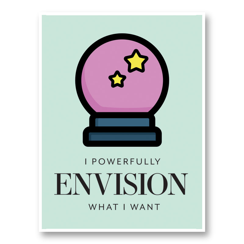 Envision Motivational Art Print