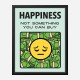 Happiness Motivational Art Print