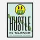 Hustle in Silence Motivational Art Print