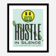 Hustle in Silence Motivational Art Print