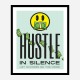 Hustle in Silence Motivational Art Print