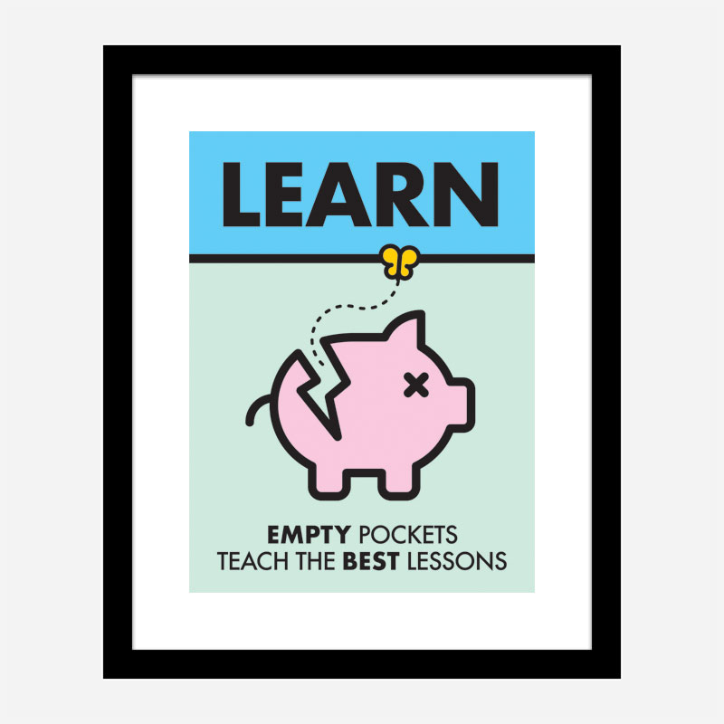 Learn Motivational Art Print