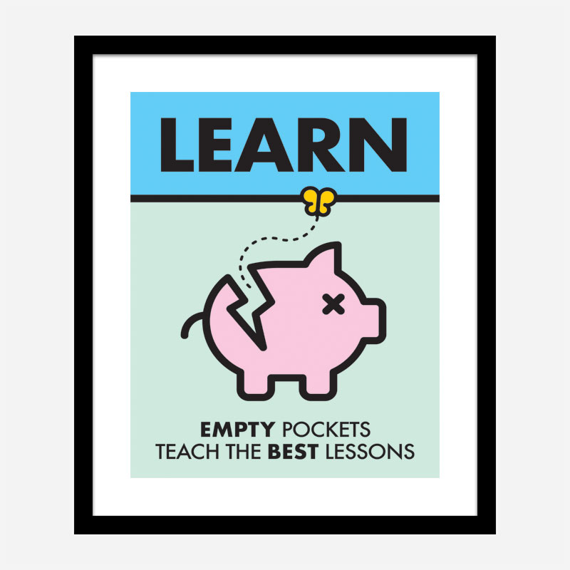 Learn Motivational Art Print