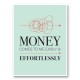 Money Motivational Art Print