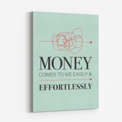 Money Motivational Art Print