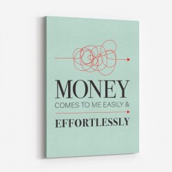 Money Motivational Art Print