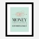 Money Motivational Art Print